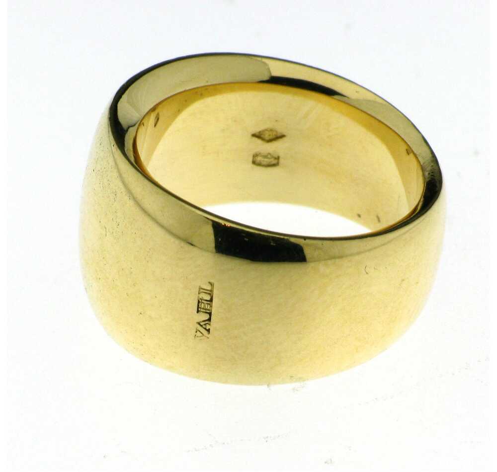 Geel gouden ring  21 gram