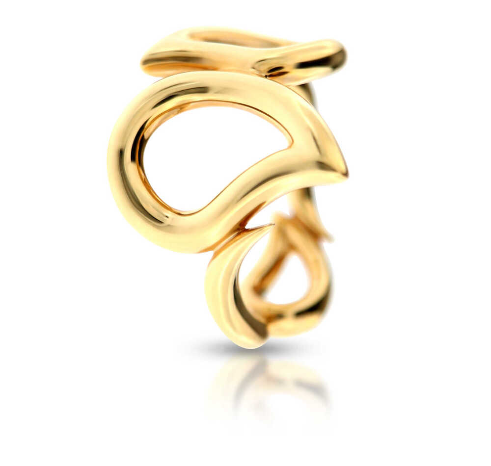Ring Signature Large Rose Gold