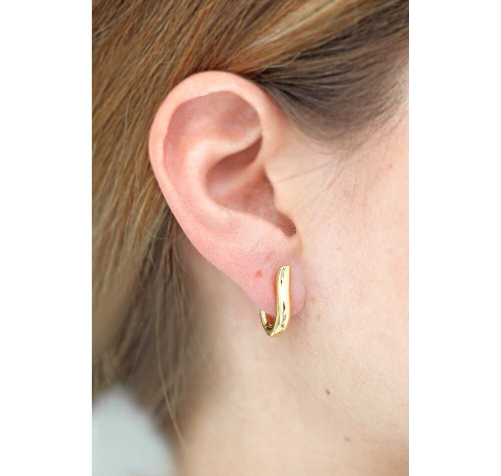 Signature Hoop Small Earrings
