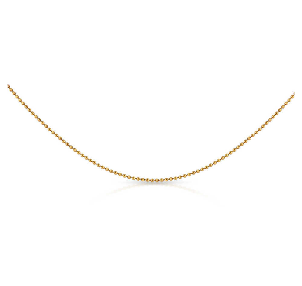 Rose Gold Bead Chain 51