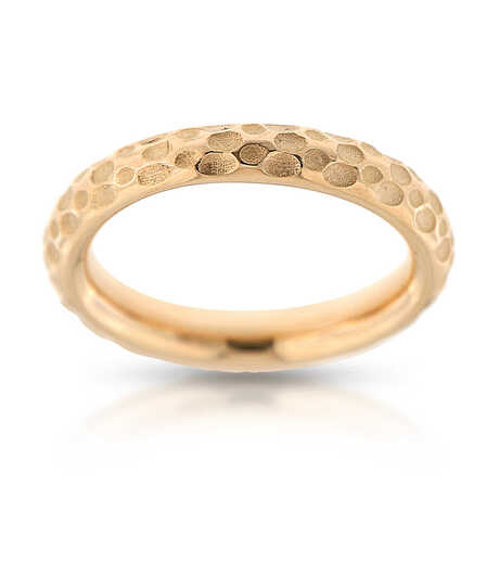 Stax pink gold ring 18 kt