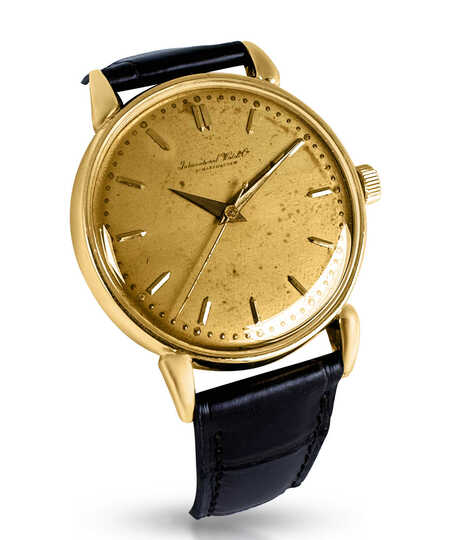 IWC Vintage avec boîtier en oj