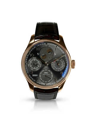 IWC Portugieser Perpetual Calendar roze goud 18 kt