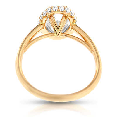 1.01 F/Si1 Gia   0.50 ct R/VVs Or