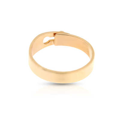 Serrure ring pink gold and diamond