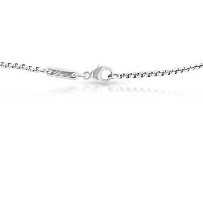 Chopard white gold necklace with cross 'Happy diamonds'