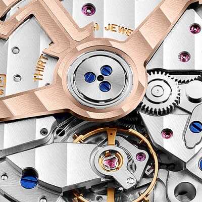 Master Control Ultra Thin Moon 39 Pink Gold