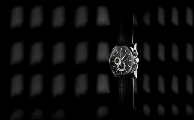 Tonda Métrographe Steel Black super-luminova