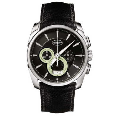 Tonda Métrographe Steel Black super-luminova