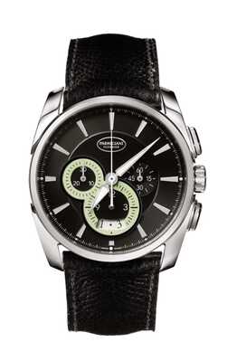 Tonda Métrographe Steel Black super-luminova