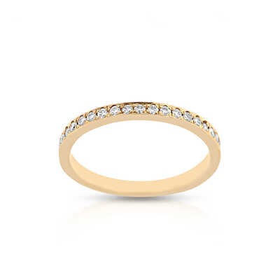 Infinity Pave 1 rij 42 ° 0.42 ct R/VVs O