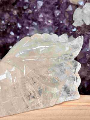Cristal de Roche Dragon 12cm 710gr