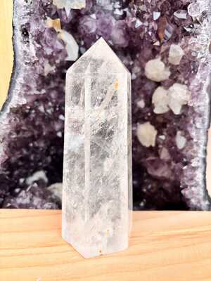 Cristal de Roche Colonne 13,5cm 471gr
