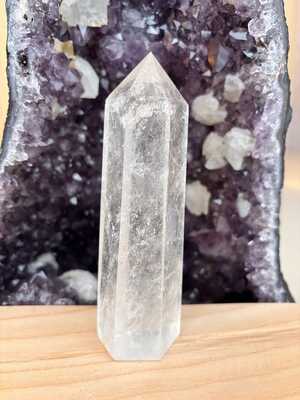Cristal de Roche Colonne 14,1cm 388gr