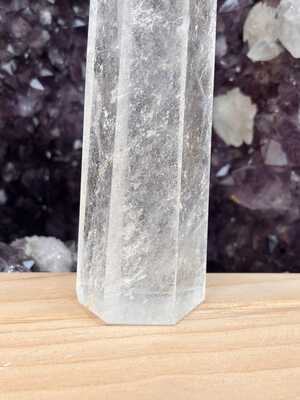 Cristal de Roche Colonne 14,1cm 388gr