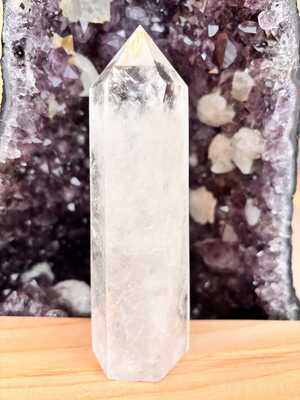Cristal de Roche Colonne 14,4cm 403gr