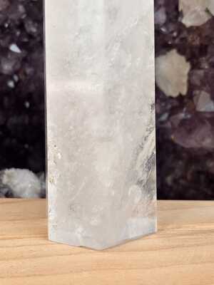 Cristal de Roche Colonne 14,4cm 403gr