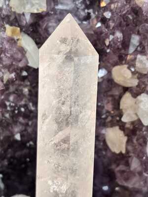 Cristal de Roche Colonne 17cm 472gr