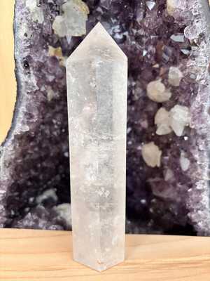 Cristal de Roche Colonne 16,2cm 498gr