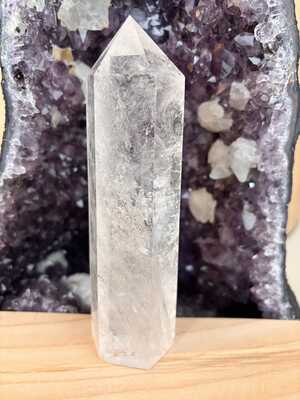 Cristal de Roche Colonne 16,2cm 498gr