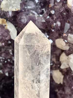 Cristal de Roche Colonne 16,2cm 498gr