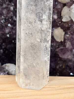 Cristal de Roche Colonne 16,2cm 498gr