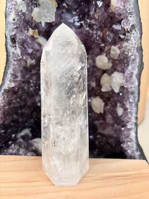 Cristal de Roche Colonne 15,5cm 561gr