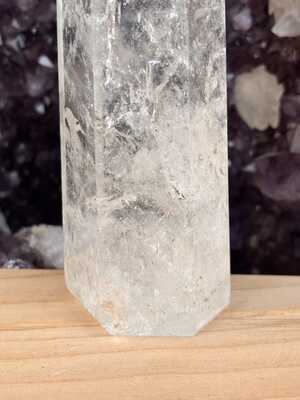 Cristal de Roche Colonne 15,5cm 561gr