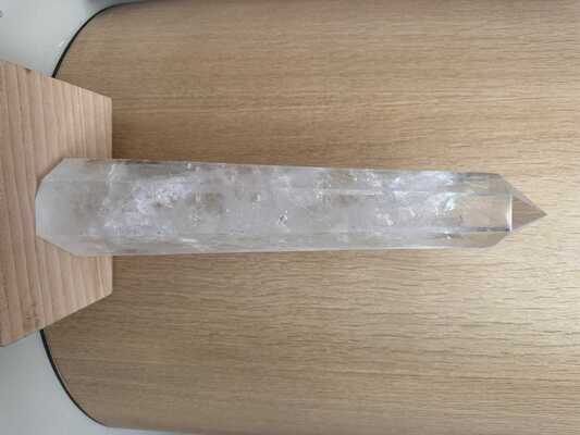 Cristal de Roche Colonne 39cm 3,4kg