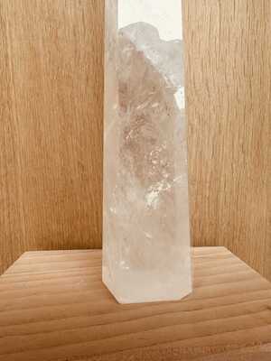 Cristal de Roche Colonne 39,2cm 3,5kg