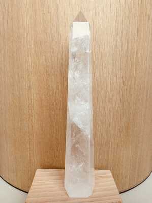 Cristal de Roche Colonne 39,2cm 3,5kg