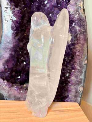 Cristal de Roche Ange 18 cm 1.02 kg