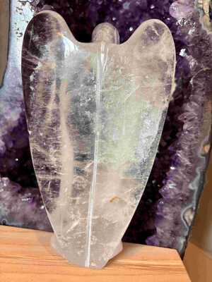 Cristal de Roche Ange 18 cm 1.02 kg