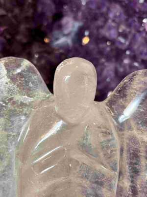 Cristal de Roche Ange 18 cm 1.02 kg