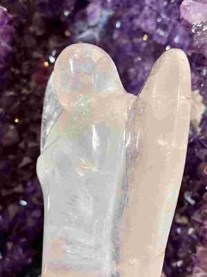 Cristal de Roche Ange 18 cm 1.02 kg