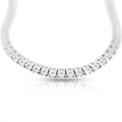 Bracelet rivière 98 ° 0.78 ct 6,60 g ob