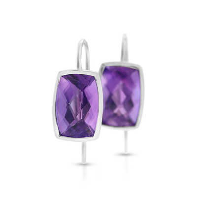 Amethiste coussins 7.08 Ct.