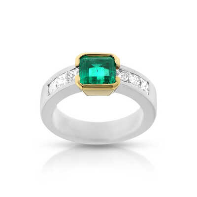 Em 1.14 0.64 ct Princ R/Vvs Bic
