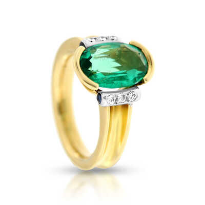 Emerald green
