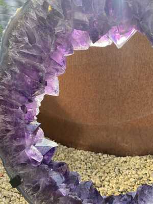 Amethiste Gem schijf Gem 13.8 kg