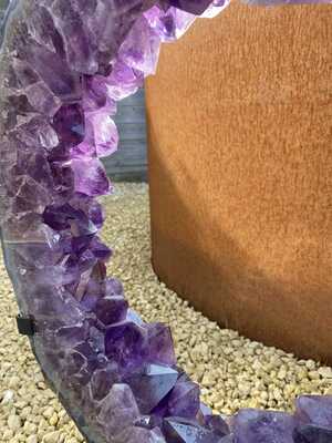 Amethiste Gem schijf Gem 13.5 kg