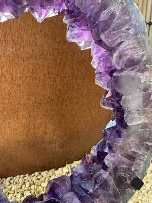 Amethiste Gem schijf Gem 11.65 kg
