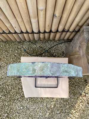Amethiste Gem schijf Gem 12.85 kg