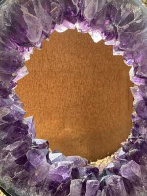Amethiste Gem schijf Gem 12.85 kg