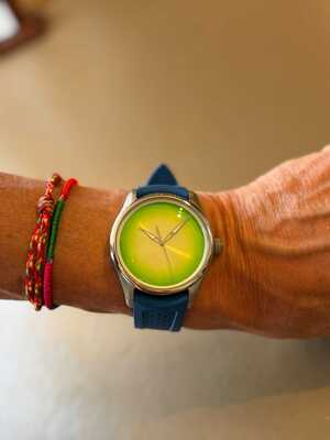 H. Moser Pioneer Centre Seconds Concept Citrus Green