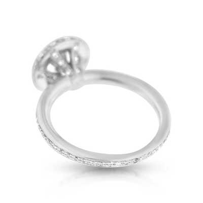 Solitair 1.49 ct I/P2 met 102 brilliants