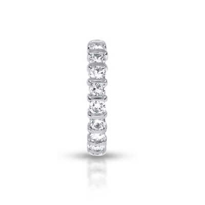 Ring in white gold with 19 brilliants