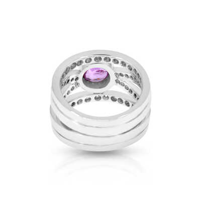 White gold slave bracelet with brilliants