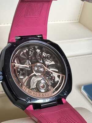 H. Moser Streamliner Alpine Tourbillon Ref. 6811-1201