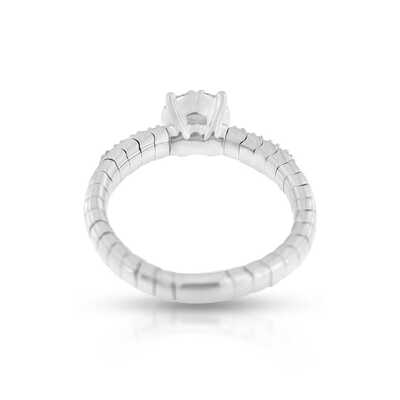 Bague ressort  0.43 Ct SI Ob
